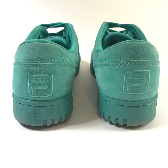 Suede Fila Original Fitness Aqua Lowtop Sneakers - Picture 2 of 15